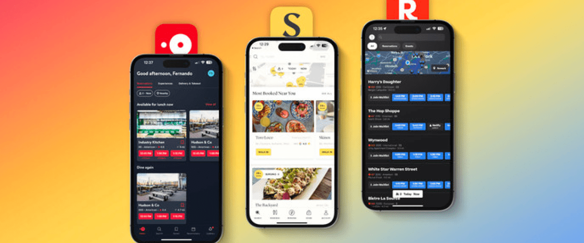 Hands-on: The 3 Best Modern Food Reservations Apps on iOS for 2023