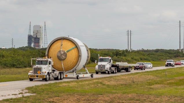 Upper Stage of NASA’s Artemis 2 Megarocket Is Ready for Tests