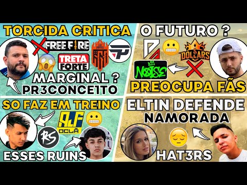 TORCIDA PAIN CRITICA LOS ! ELTIN DEFENDE NAMORADA ! COMPLEX DEIXA FÃS PREOCUPADOS ! AJF FARPA CRIAS