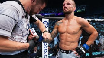 TJ Dillashaw admits he’s having a hard time dealing with retirement: “I’m to good to hang ‘em up”