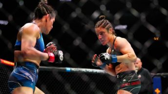 Loopy Godinez “confident” she beat Cynthia Calvillo at UFC 287 but disappointed how “close” the fight was