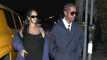 Rihanna And ASAP Rocky Enjoy A Romantic Night Out At Giorgio Baldi