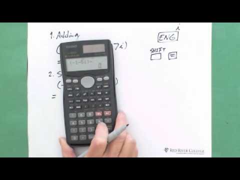 Scientific Calculator: Complex Numbers Operations (1)