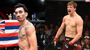 Arnold Allen reacts following decision loss to Max Holloway at UFC Kansas City: “Guess its back to the meal deals for now”