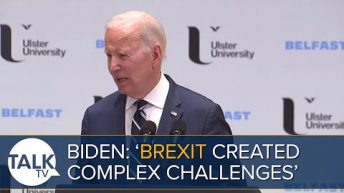 President Biden: ‘Brexit Created Complex Challenges in Northern Ireland’