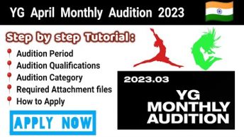 YG April Monthly Audition 2023 tutorial @Kpopaudition_update @Jayutube