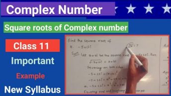 Square roots of complex number || How to find square root in complex numbers || quare root trick