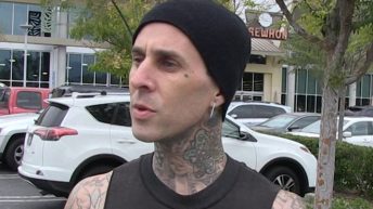 Travis Barker Crazed Fan Arrested, Crashes Car Through Home’s Security Gate