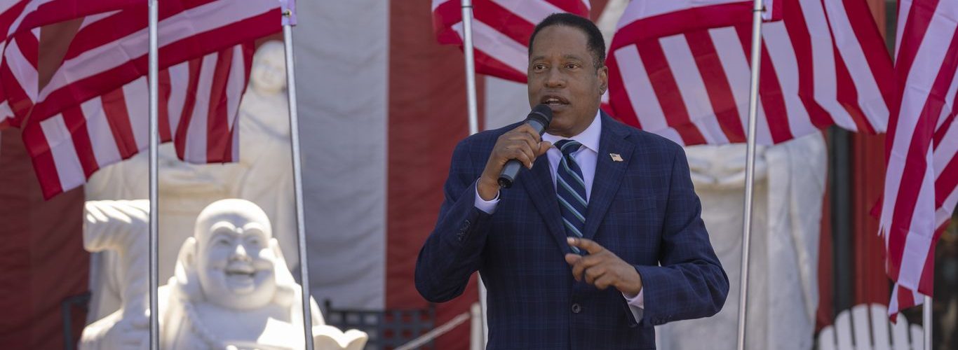 Radio host Larry Elder announces he’s running for president in 2024