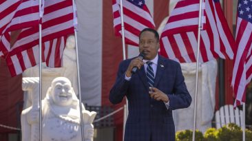 Radio host Larry Elder announces he’s running for president in 2024