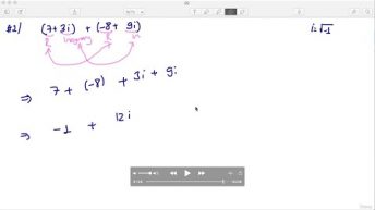 Addition- Complex Numbers