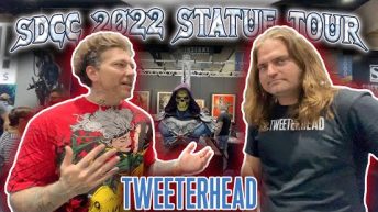 San Diego Comic Con 2022! TWEETERHEAD Statue Tour!