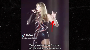 Taylor Swift Cuts Hand During Eras Tour After Nasty Backstage Fall