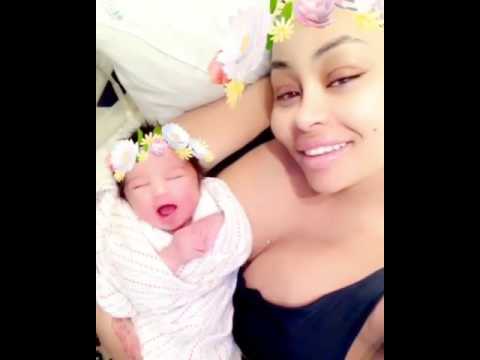 Mediatakeout Blacchyna and Rob Daughter Renee Kardashian first snap