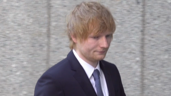 Ed Sheeran Arrives for Trial, Accused of Ripping off ‘Let’s Get It On’