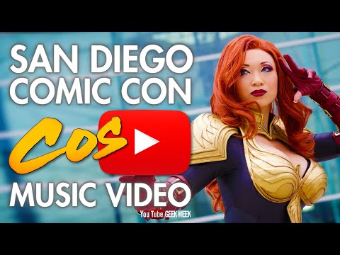 SDCC San Diego Comic Con – I Just Want To Be A SuperHero – Cosplay Music Video