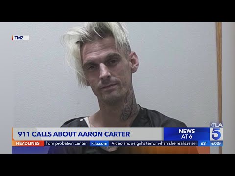 911 calls about Aaron Carter released by TMZ