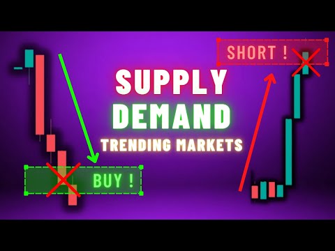 How To Trade Supply & Demand Zones When Market Is Trending