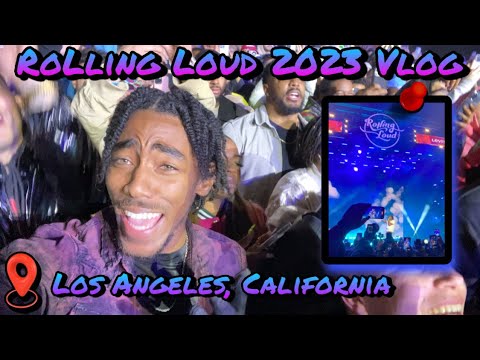 Rolling Loud California 2023 Vlog *Snuck into VIP* Future, Travis Scott, Lil Baby, Lil Uzi Vert