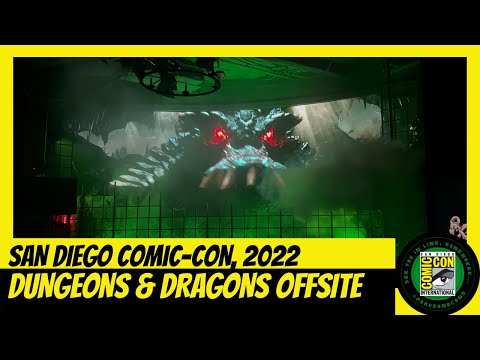 Dungeons & Dragons San Diego Comic-Con (SDCC) Offsite Activation Tour Walk Through 2022