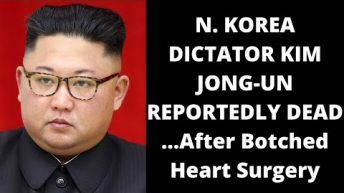 |NEWS| TMZ-KIM JONG-UN REPORTEDLY DEAD …After Botched Heart Surgery