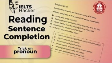 IELTS Reading Sentence Ending Tips || Pronoun is IMPORTANT