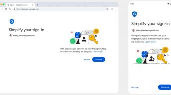 You can now use passkeys to sign into your Google Account