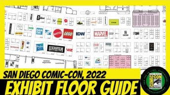 San Diego Comic-Con 2022 Exhibit Floor Map Guide (Swag, Exclusives & More)