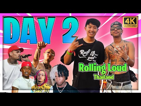 Day 2 มันส์ไม่แพ้กัน │ Rolling Loud Thailand 2023 Alone Vlog