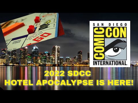 San Diego Comic Con HOTEL APOCALYPSE is Here!!  Let’s Talk About How to (hopefully) Book You a Room!