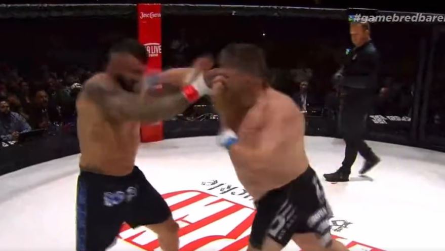 Gamebred Bare Knuckle MMA Results: Roy Nelson KO’s Dillon Cleckler (Video)