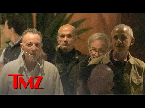 Barack, Michelle Obama’s Dinner Date with Bruce Springsteen, Steven Spielberg | TMZ TV