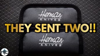 THEY SENT ME TWO HERMANS!? – Knife Unboxing