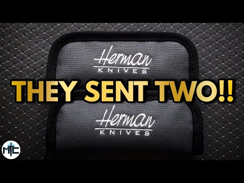 THEY SENT ME TWO HERMANS!? – Knife Unboxing