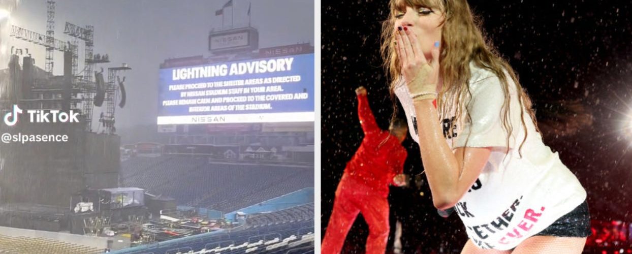 “It’s Making Me Feel Fantastic, Nashville!”: Taylor Swift Performed Until Nearly 2 A.M. After A Lightning Storm Threatened To Cancel Her Concert