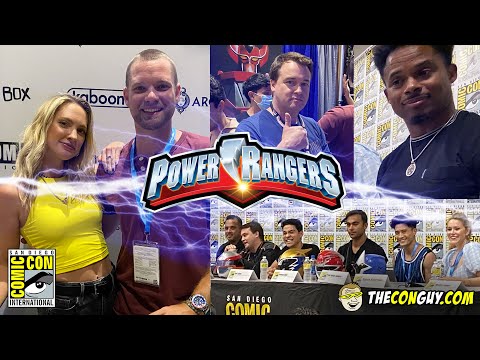 Full Power Rangers 29th Anniversary Panel at San Diego Comic-Con 2022