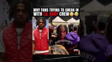 Fans try to sneak in Rolling Loud with Lil Baby😭