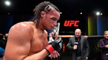 Bryan Battle says having hometown fight in the UFC is a “dream come true,” believes he’s a “step ahead” of Gabe Green