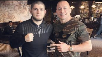 Georges St-Pierre reveals Khabib Nurmagomedov’s team privately warned of callout before shocking retirement: “They pulled me right back in”