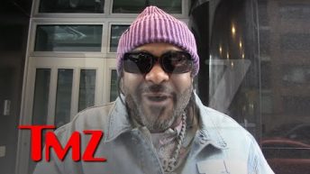 Jim Jones Asked About 6ix9ine, Resorts To Laughing And Dancing | TMZ