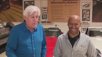 Jay Leno tells TMZ his friend saved his life during car fire