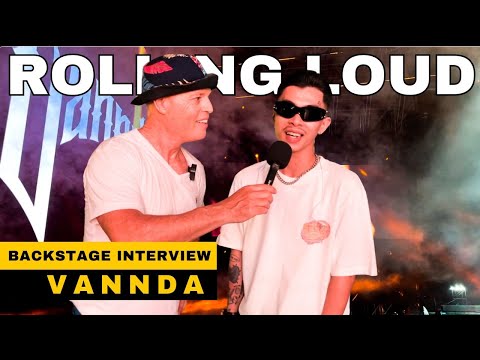 VANNDA Interview: BACKSTAGE at Rolling Loud Thailand 2023