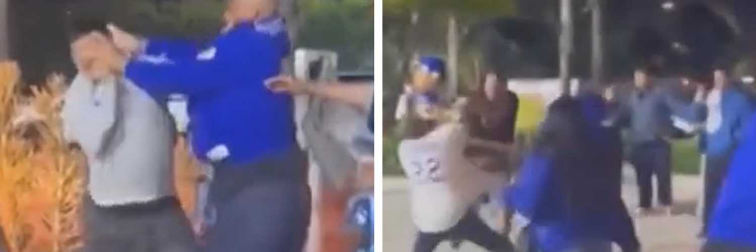 Dodgers Fan Knocked Unconscious In Wild Fistfight After Game