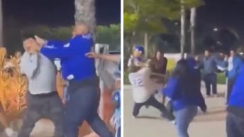 Dodgers Fan Knocked Unconscious In Wild Fistfight After Game