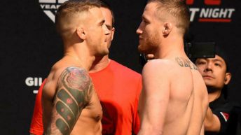 Dustin Poirier opens as a slight betting favorite against Justin Gaethje for BMF belt at UFC 291