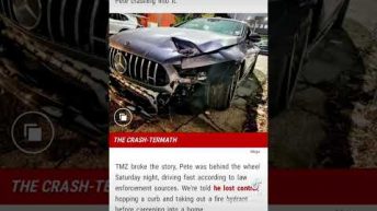 Pete Davidson car crash updates 🙏🏼 creds: TMZ + Entertainment Today #celebnews #petedavidson