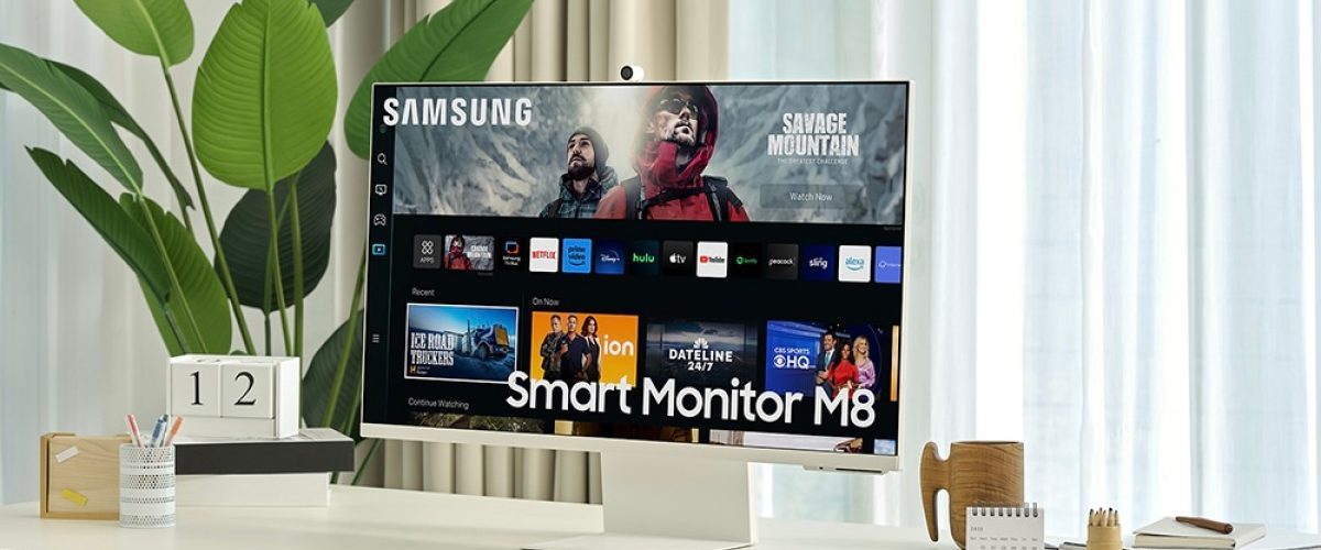 Samsung unveils next-gen Smart Monitor M8 with iMac-like design, USB-C, AirPlay, webcam