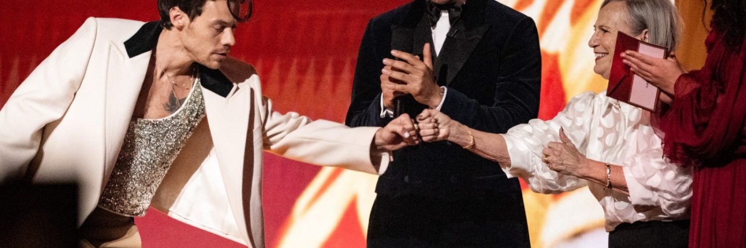 Harry Styles Reunites With Granny Who Handed Him Grammy: ‘My Cup Is Spilling Over’