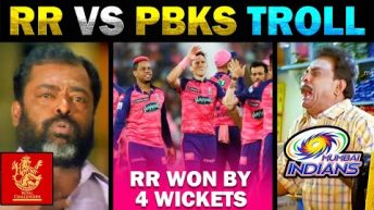 RR VS PBKS IPL TROLL 2023 | PLAYOFF CHANCE – TODAY TRENDING