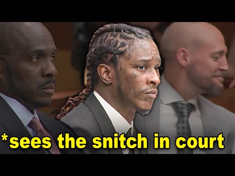 Young Thug Reacting to LIFE Sentence (courtroom)